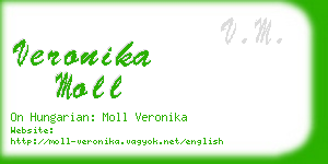 veronika moll business card